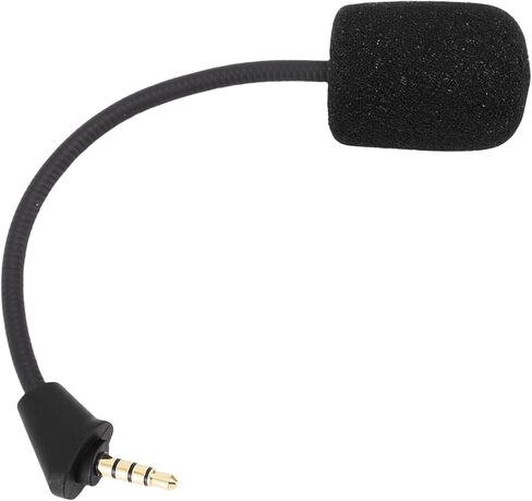 Yoidesu 2PCS بديل ميكروفون ، MIC البديل لـ Cloud II ، ميكروفون لإلغاء الضوضاء مع غطاء رغوي قابل للفصل بحجم 3.5 مم ، 2pcs in Saudi Arabia