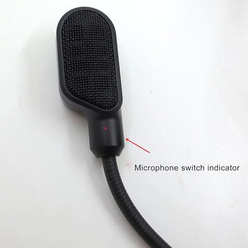 Zunate Replacement Game MIC لـ Cloud III Gaming Headset - 3.5 مم من الطفرة الميكروفون القابلة للفصل مع تقنية إلغاء الضوضاء للدردشة الصوتية والمكالمات الواضحة في اللعبة in Kuwait