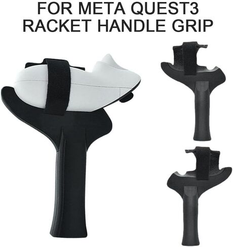 Table Tennis Paddle Grip Handle for Oculus Quest 3 ، محول Table Tennis لـ Quest 3 Controller Handle Grip VR Gaming Accessories Touch Touch Tennis VR Game in Saudi Arabia