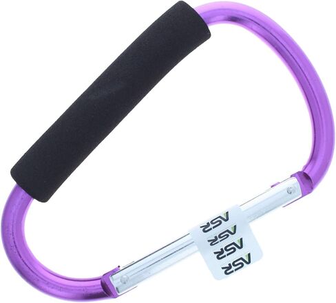 6.5 بوصة من الألومنيوم carabiner وسادة المشي لمسافات طويلة قبضة (6 ألوان) in Kuwait