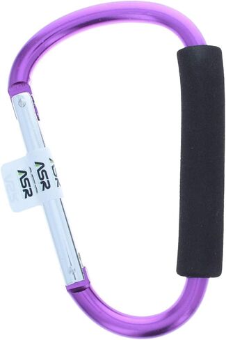 6.5 بوصة من الألومنيوم carabiner وسادة المشي لمسافات طويلة قبضة (6 ألوان) in Kuwait