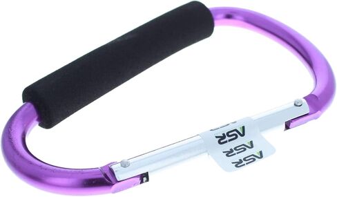 6.5 بوصة من الألومنيوم carabiner وسادة المشي لمسافات طويلة قبضة (6 ألوان) in Kuwait