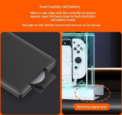 غطاء الغبار/حالة الحماية للمفتاح 2/مفتاح OLED ， موقف شاشة مضيئة مع التحكم عن بُعد الحماية الكاملة للماء مقاومة للماء سهلة التنظيف سهلة الاستخدام (غطاء الغبار +) in Kuwait