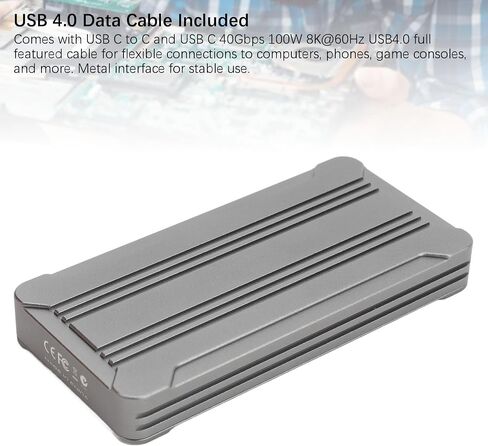 40 جيجابت في الثانية M.2 NVME SSD العلبة ، نوع USB من النوع C واجهة M.2 NVME العلبة ، USB 4.0 PCIE3.0X4 حالة محرك أقراص الحالة الصلبة الخارجية ASM2464 لـ USB 3.2 3.0 3.0 TYPE C in Saudi Arabia