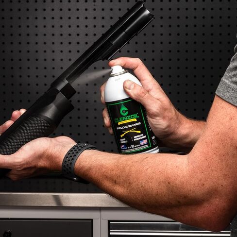 CLENZOIL Field & Range Gun Cleaning Spray & Lubricating Oil | Cleaner Lubricant Protectant [CLP] | Bore Solvent + Lube in One | 2oz. Bottle w/Fine Mist Pump Sprayer in Saudi Arabia