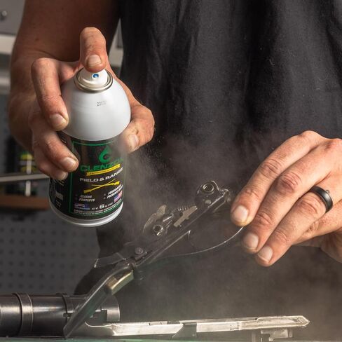 CLENZOIL Field & Range Gun Cleaning Spray & Lubricating Oil | Cleaner Lubricant Protectant [CLP] | Bore Solvent + Lube in One | 2oz. Bottle w/Fine Mist Pump Sprayer in Saudi Arabia
