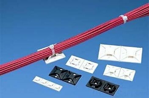 Panduit ABMM-A-D Cable Cable Mount ، مدعوم لاصقة ، 4 اتجاهات ، ABS ، 0.75 × 0.75 ، أبيض (حزمة 500) بواسطة panduit in Saudi Arabia