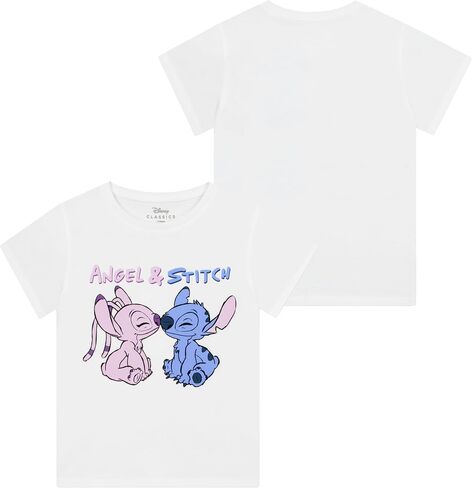 Disney Girls Stitch Shirt 2 Pack |Girls Multipack Shirts | Stitch T Shirts for Girls | Gray 8 in Saudi Arabia