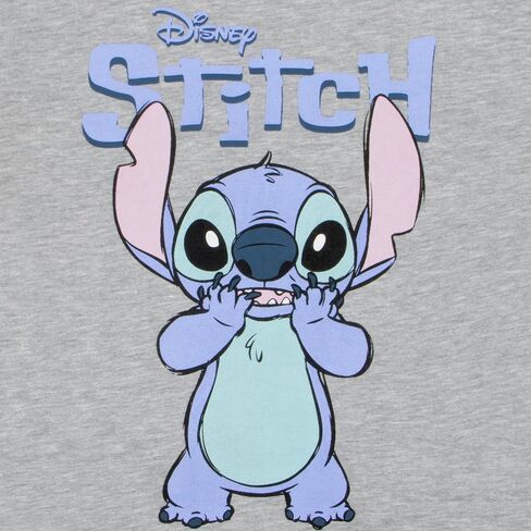Disney Girls Stitch Shirt 2 Pack |Girls Multipack Shirts | Stitch T Shirts for Girls | Gray 8 in Saudi Arabia