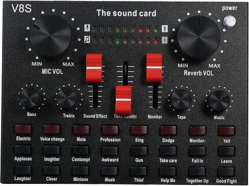 USB Sound Card Audio Cable Adapter Type Interface Jack Headset Headphone Soundcard External Cards Audiousb Converter Android Soundboard Video Stream Microphone Live Bits in Saudi Arabia