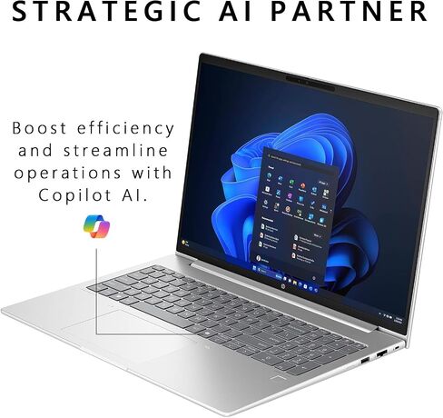 HP Probook 460 G11 16 "Wuxga Laptop ، Intel Core Ultra 5 125U 12-Core Processor ، 32GB RAM ، 1TB PCIE SSD ، لوحة مفاتيح الإضاءة الخلفية ، قارئ بصمات الأصابع ، منفذ Ethernet ، منفذ HDMI ، Windows 11 Pro in Saudi Arabia
