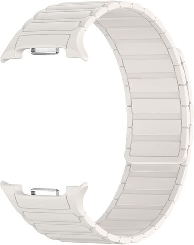 Fit for Samsung Galaxy watch 8 classic No Gap Sport Watch Band，Silicone Magnetic Loop Clasp Breathable Wristbands Replacement Watch Straps Fit for Galaxy watch 8 Men Women in Saudi Arabia