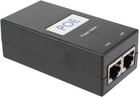 24V 0.5A سطح المكتب POE Power Injector Ethernet محول المراقبة CCTV لمصدر طاقة كاميرا IP in Kuwait