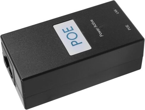 24V 0.5A سطح المكتب POE Power Injector Ethernet محول المراقبة CCTV لمصدر طاقة كاميرا IP in Kuwait
