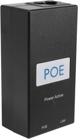 24V 0.5A سطح المكتب POE Power Injector Ethernet محول المراقبة CCTV لمصدر طاقة كاميرا IP in Kuwait