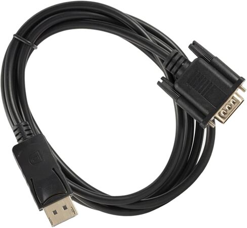 DisplayPort to VGA Cable Male to Male High Performance Adapter Connection مستقر لمحول الشاشة in Kuwait