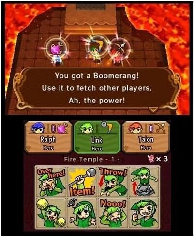 أسطورة Zelda Tri Force Heroes (Nintendo 3DS) in Kuwait