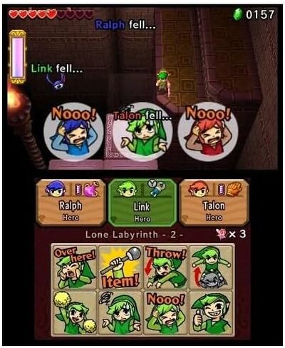 أسطورة Zelda Tri Force Heroes (Nintendo 3DS) in Kuwait