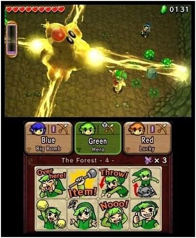 أسطورة Zelda Tri Force Heroes (Nintendo 3DS) in Kuwait