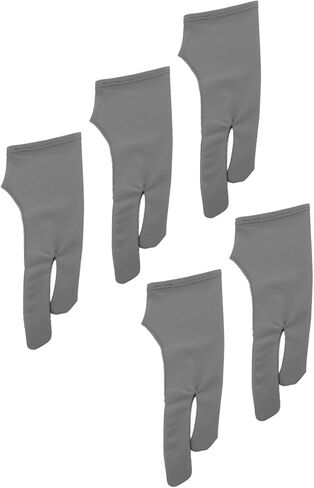 Diooche 5 PCS Drawing Gloves ، اليسرى اليمنى Universal Gloves القفازات الفنية مع إصبعين للرسم والكتابة (s) in Kuwait
