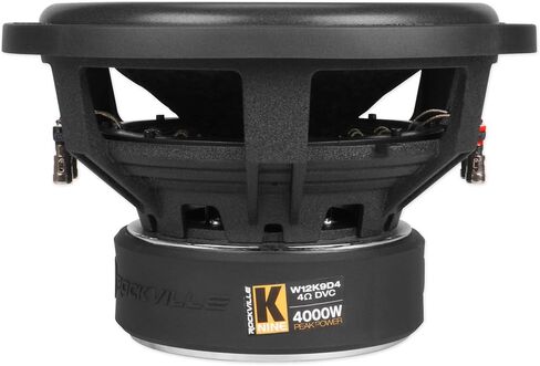 Rockville (2) W12K9D4 12" 8000 Watt Car Subwoofers Dual 4-Ohm Subs CEA Compliant in Saudi Arabia