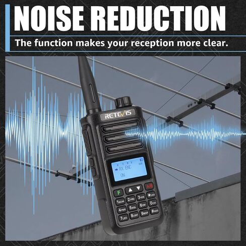 Retevis RA79 Ham Radio, Dual Band Two Way Radio, Long Range Walkie Talkies, Aviation Receive, NOAA, FM, USB-C Rechargeable 2 Way Radio, Portable Walkie Talkie for Radio Amateur(1 Pack) in Kuwait