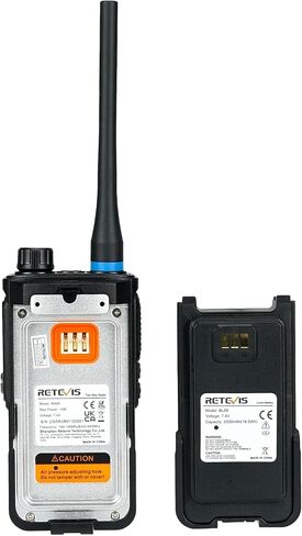 Retevis RA79 Ham Radio, Dual Band Two Way Radio, Long Range Walkie Talkies, Aviation Receive, NOAA, FM, USB-C Rechargeable 2 Way Radio, Portable Walkie Talkie for Radio Amateur(1 Pack) in Kuwait