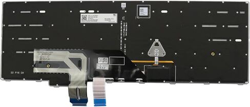 بُعزّف بانيات Backlit Laptop لوحة مفاتيح Lenovo ThinkPad P16 Gen 1 Type 21d6 21d7 & P16 Gen 2 Type 21fa 21fb US Layout with trackpoint 5n21f39320 5n21f39357 in Kuwait