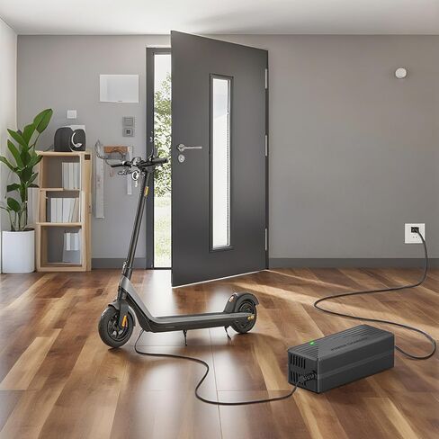 42V 2A شاحن سكوتر عالمي لـ Hoverboard مع مقابس 7-in-1-استبدال شاحن الدراجات البخارية الكهربائية لـ Razor و Jetson و Gotrax و Segway و Bird & More (10S 36V/42V Lithium Battery) in Kuwait