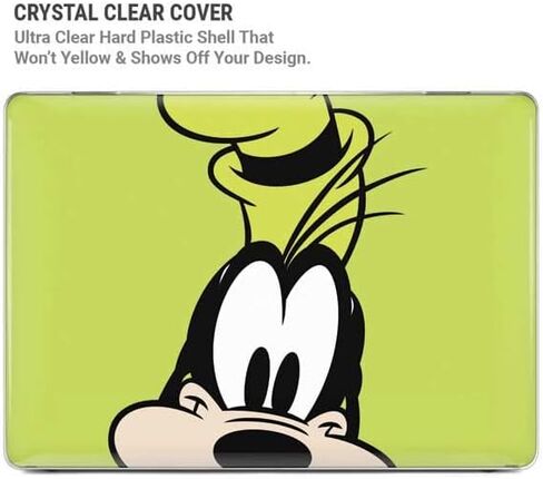 Skinit Case + Skin متوافق مع MacBook Pro 14in (2021) - Disney Goofy مرخص رسميًا تصميمًا عن قرب in Saudi Arabia