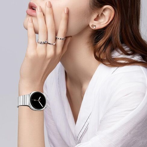 KADES Stainless Steel Band Compatible with Galaxy Watch 8 Classic 46mm/ Galaxy Watch 8 40mm 44mm/ Ultra 47mm, Solid Metal Link Bracelet with Butterfly Clasp, Classic Business Band for Galaxy Watch in Kuwait