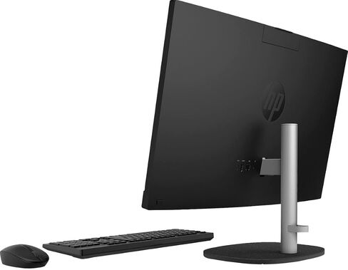 Hewlett Packard HP 23.8 بوصة على جهاز كمبيوتر سطح المكتب الكل في واحد ، عرض شاشة لمس FHD ، Intel Core N200 ، ذاكرة وصول عشوائي 8 غيغابايت ، 256 جيجابايت SSD ، رسومات Intel UHD ، Windows 11 Home ، 24-CR0091 (2023) ، Jet Black (متجدد) in Saudi Arabia