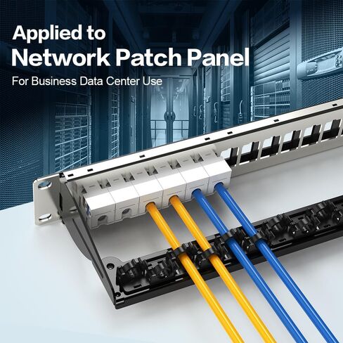 CAT6 RJ45 Keystone Jack Keystone Jack 90 ° Ethernet Punch Down Meystone Modules 50Pack in Kuwait