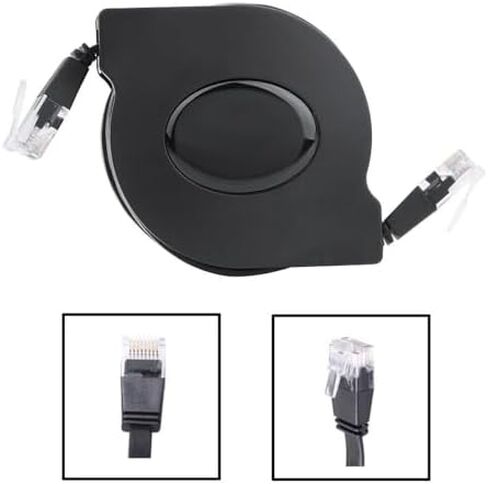 Zerone Cat 6 Ethernet Cable Flat Flat ، CAT6 RJ45 LAN Network Cable Cable محمية محمية (2M) (10 أجزاء) in Saudi Arabia