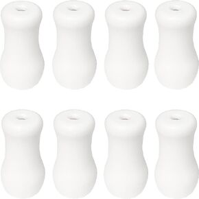 20pcs White Plastic Cord Tassel Window Blind Cord Knobs Drops Pull End for Blinds or Shades