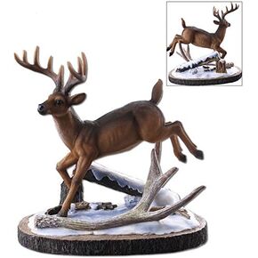 Resin Deer Decorative Display, 11" x 10" x 5"