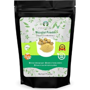 Majuphal Powder 100 Gm | Galnuts Powder (Quercus infectoria) | 100% Pure Quercus Infectoria/Majuphal/Manjakani