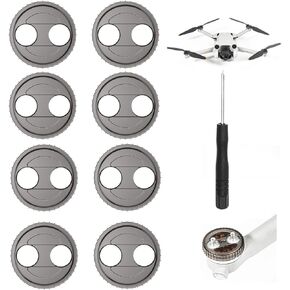 for DJI Mini 4 Pro Motor Protective Caps Covers, 8pcs Drone Motor Dust Covers Case Mounts for DJI Mini 4 Pro Accessories for DJI Mini 3 Pro Accessories