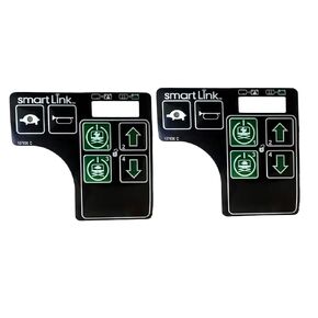 Control Box Decal for Genie 2PCS,137636 137636GT Genie Part Used for Genie Scissor Lift GS1530 GS1532 GS1930 GS1932 GS2032..