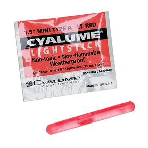 Cyalume - 9-44350PF Mini ChemLight Military Grade Chemical Light Sticks – 4 Hour Duration Light Sticks Provide Intense Light, Ideal as Emergency or Safety Lights, for Tactical Applications, Trail Marking, Map Reading and Much More, Standard Issue for U.S.