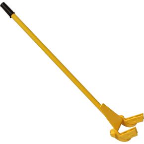 BISupply Pallet Buster Tool in Yellow with 41in Long Handle – Deck Wrecker Pallet Tool Pry Bar, Deck Board Removal Tool