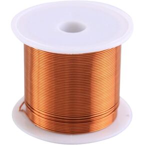 CMS MAGNETICS – 16 AWG, 1-Pound Spool, 128 Feet Long Enameled Copper Magnet Wire for Science, Speaker Coil, Transformer, Inductor, DIY Project - 356°F Working Temp, 5.2A Rated Current