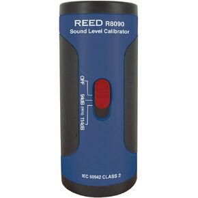 جهاز معايرة مستوى الصوت R8090 (SC-05) من Reed Instruments لميكروفونات بقطر 1/2 بوصة، دقة +/-0.5 ديسيبل، أسود in Saudi Arabia