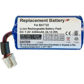 Artisan Power Replacement Battery for Welch Allyn/Batex Connex Spot Monitor and CSM 7500 Vital - BATT22