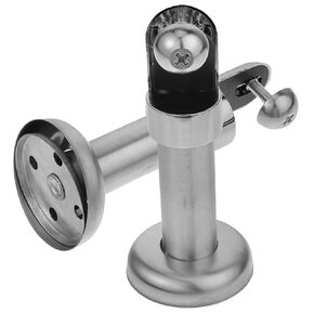 2 pcs Toilet partition Support Foot Restroom partition Support Foot Bathroom partition Hardware Restroom partition Accessories Toilet partition Hardware Stainless Steel Tripod
