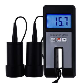 Window Tint Meter, Car Film Transmission Meter Window Tint,VLT Tester Coating 0 to 100% Visual Light Transmission for Mesuring Film, Filmed Glass, Window Tint, Side Windshield