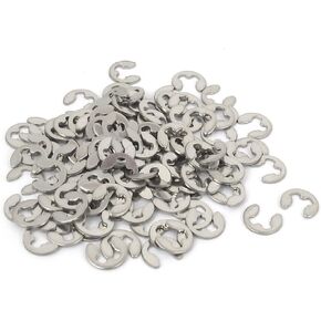 uxcell Fastener External Retaining Ring E-Clip Circlip 3mm 100pcs in Kuwait