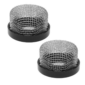 Honbay 2PCS Stainless Steel Strainer ¾ Inch -14, Aerator Screen Wire Mesh Compatible with Livewell Pump, Industrial Plumbing Inline, Garden Washers Water Filter Sprayer Garden Hose Suction Line