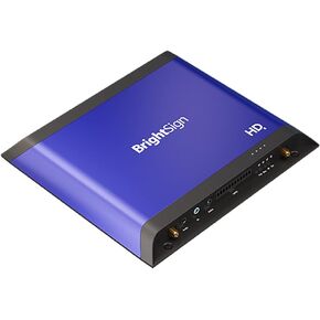 Brightsign HD1025 Built For Interactivity, Delivers 4k60p Video In Hdr, Hmtl5, Flexible I/o For Usb, Serial, Gpio, Ir, & Ethernet