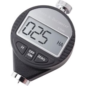 Gain Express Portable 0-100HD Shore D Hardness Tester Meter Digital Durometer Scale for Rubber, Tire, Plastic, Thermal Plastic, Flooring, Bowling Ball with Large LCD Display in Kuwait